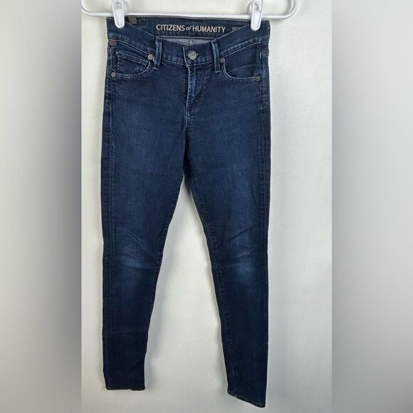 Citizens of Humanity Jeans Avedon Low Rise Skinny COH Medium Wash Blue 24 - Picture 1 of 9